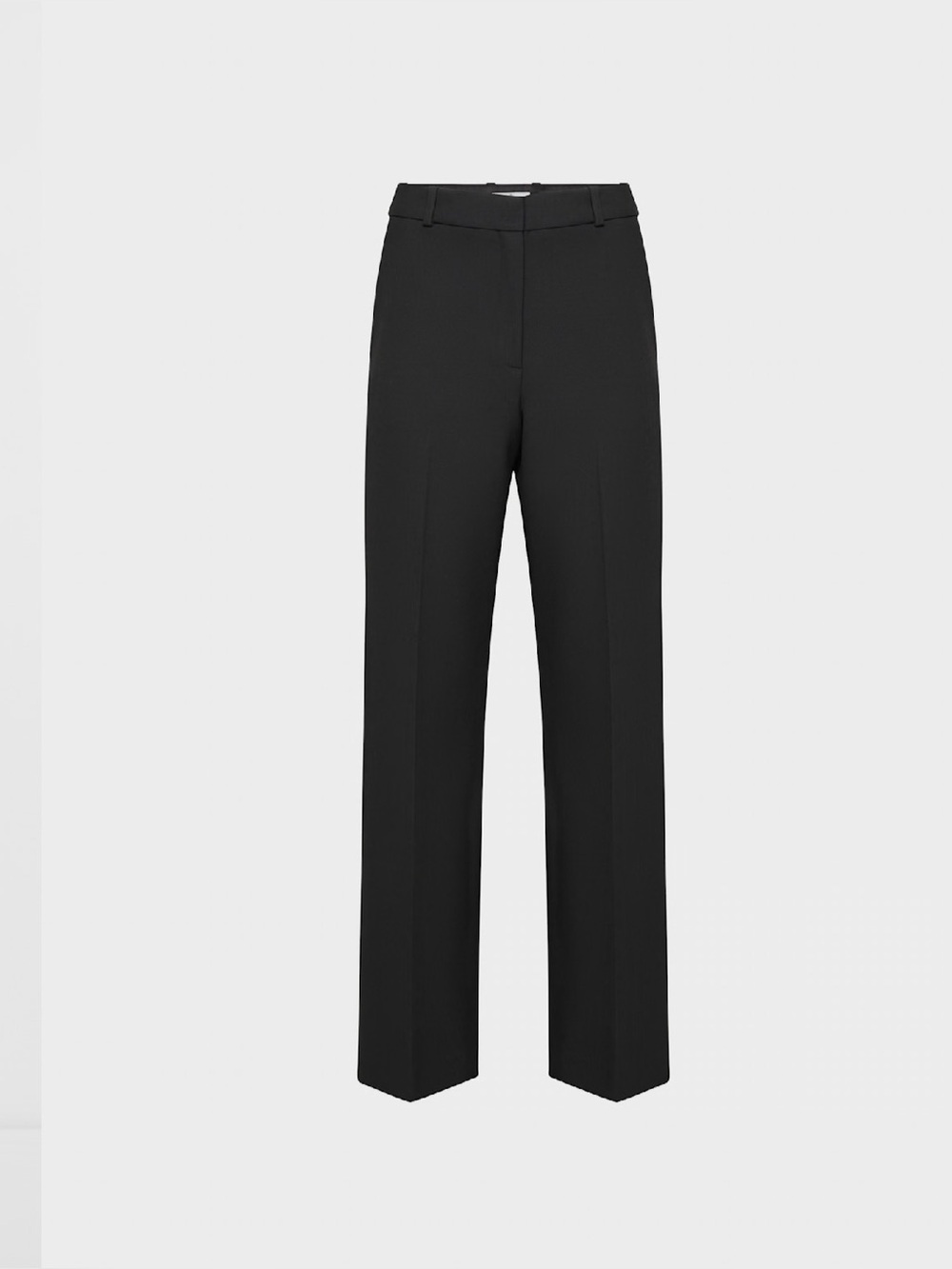 Babaton Agency Pant - Classic High-Rise Straight-Leg Pants - Black - WORN 2x